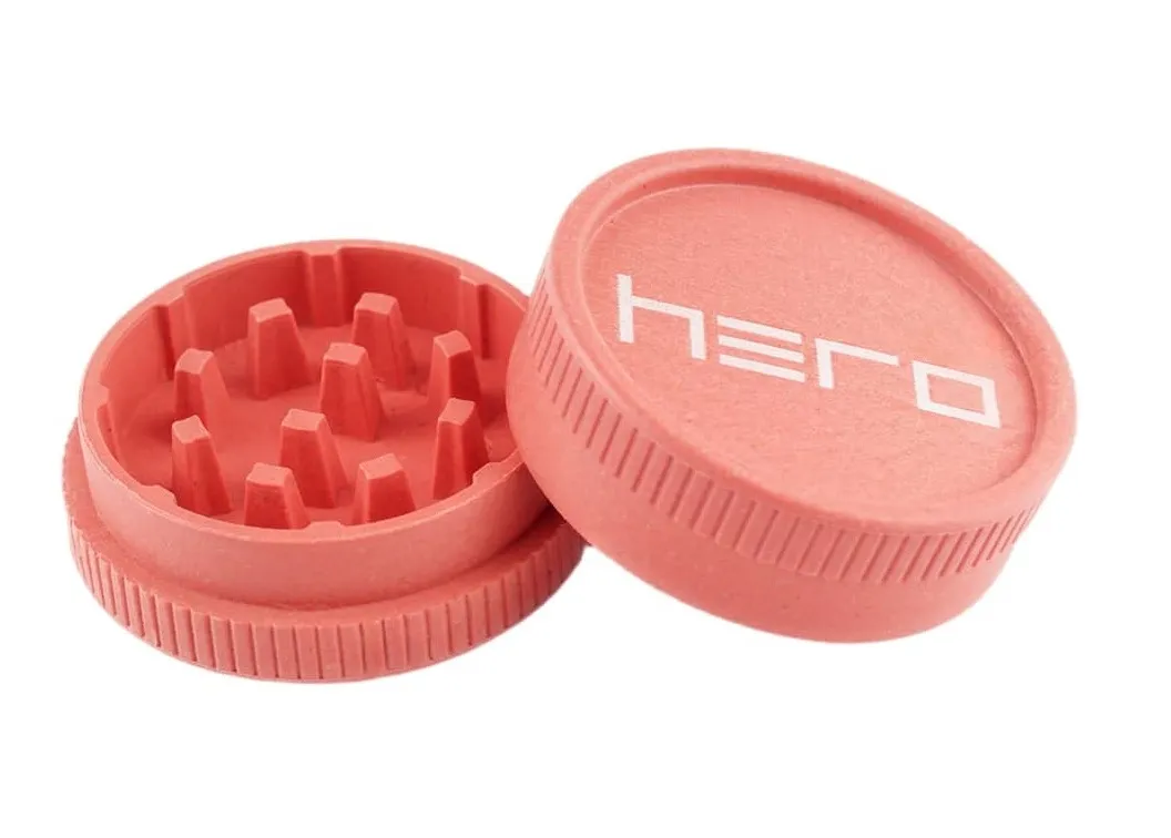Młynek z włókna konopnego HERO red
